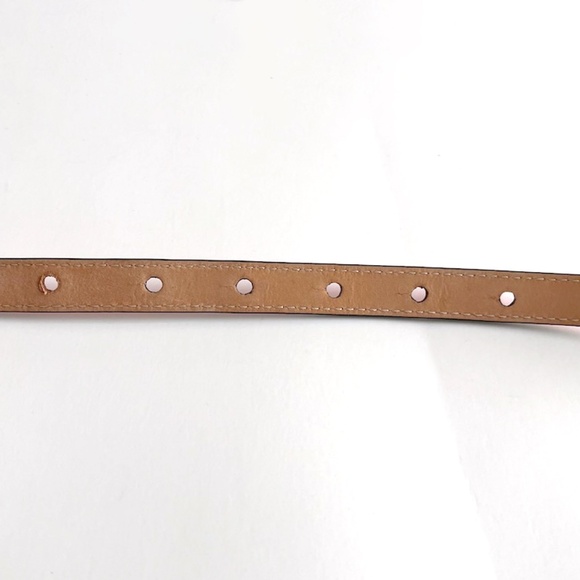 Vintage Escada Pink Patent Leather Belt with Gold Heart Buckle - Picture 8 of 8